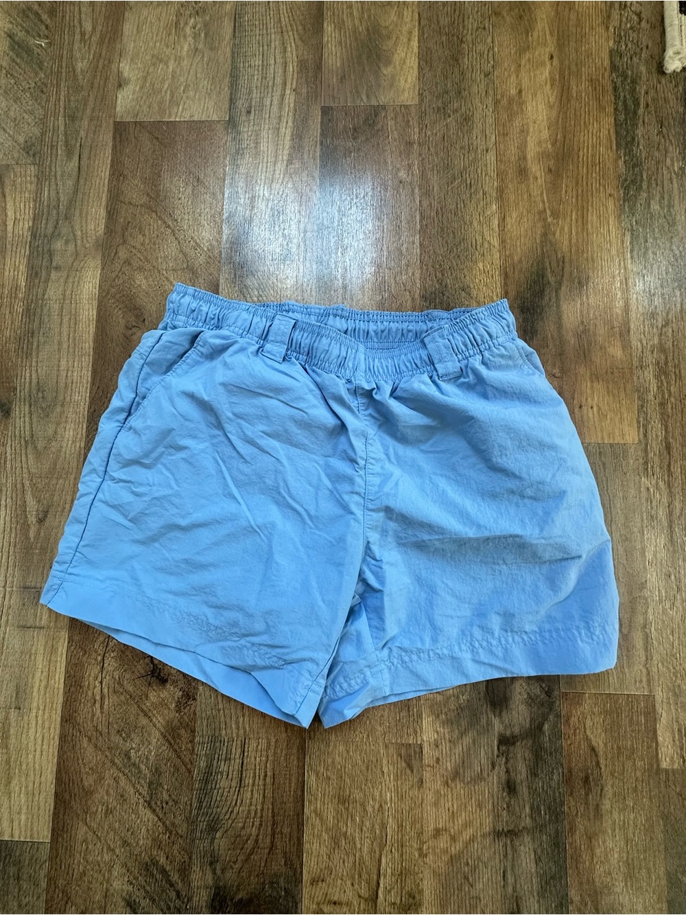 Columbia Light Blue Elastic Waist Swim Shorts
